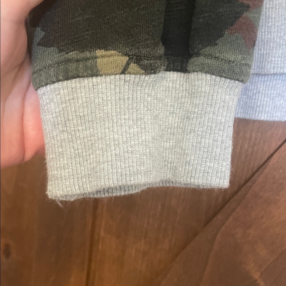LRG Camo Crewneck Sweater - Green, Brown, Black - Picture 4 of 7
